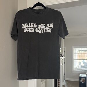 Black Graphic T-Shirt Comfort Colors